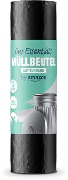 by Amazon Müllbeutel 15 x 120l (Farbe kann variieren)