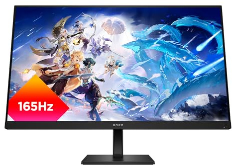 HP OMEN 32q QHD 165Hz Gaming Monitor, QHD Display (2560 x 1440), IPS Panel, 99% sRGB, 95% DCI-P3, 16:9, AMD FreeSync Premium Technology, 32q (2023)