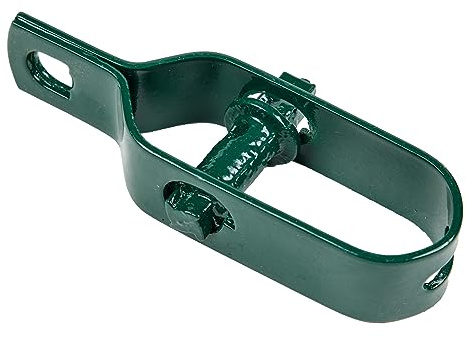 Tenditore di tensione, filo di tensione, laminato, verde, n. 4, tenditore a rete, recinzione, per giardino, pali, corda per biancheria.