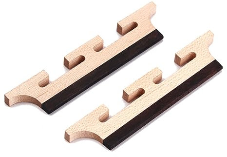 ibasenice 2stücke Saiten Banjo-brücke Aus Rosenholz Dreibeinig Kompatibel Mit Ukulele Und Gitarre Langlebige Und Präzise Saitenführung Für Optimale Klangübertragung