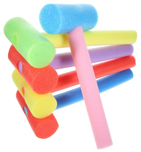 ifundom 5 Pcs Marteau Jouet en Mousse Petits Marteaux Jouet Jeu Taupe Marteau Enfants Marteau Frapper Une Taupe