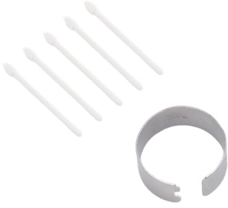 10PCS EMR Digital Pen Tips, ABS Replacement Nibs for Remarkable 1 2, Note 10/10 Plus/20/20, S6 Lite, S7, Pen2, Lumi2, Note Air2, Nova Air C, with Tool (White)
