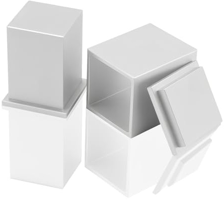 1.5 x 1.5 Square Pre-Press Mold - CNC Machined 6061 Aluminum with Hard Anodized Finish - Precision Metal Stamping Die-Sliver