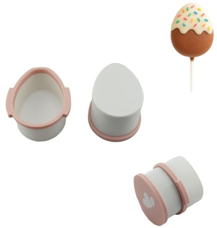 Easter Egg Shaped Cake Pop Cookie Mold Cutter – Cake Pop Cookie Maker for Baking, Candy, Brownies, Chocolates – Reusable Cutter Mold for Cake Pops and Treats
