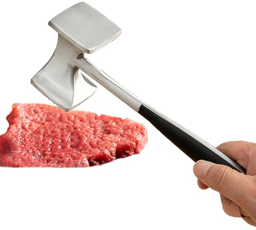 de Ablandar Carne | Mazo para Carne y Aplanador,Manual de Aleación de Aluminio para Preparar Filetes Carne Pescado Triturar y Cocinar