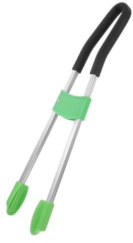 ROMISBABA Pince Ramassage Déchets Aluminium Outil Extérieur Ergonomique Antidérapant pour Saisir Ordures Bouteilles et Petits Objets Difficiles Daccès