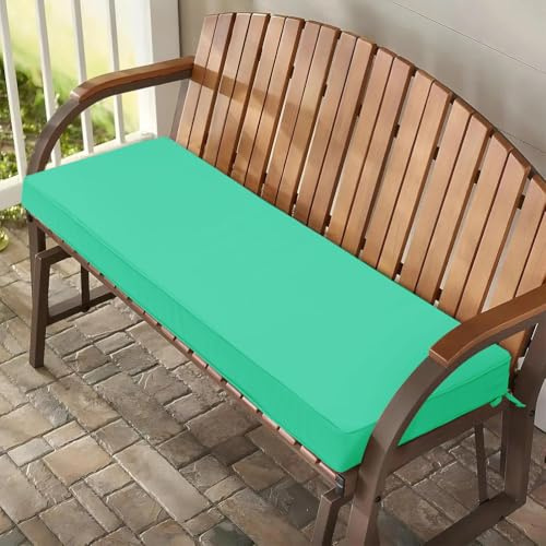 WLXFF CojíN para Banco De 2/3 Plazas, CojíN para Banco Zapatero Interior, Antideslizante, Espuma De Alta Densidad 50d, para Muebles De JardíN, Columpios, Tumbonas, Bancos,No4,70X40X3CM