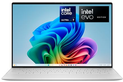 Dell 13 Laptop - Intel Core Ultra 7 258V, 32GB RAM, 1TB SSD | 13,4'' 2K 120Hz, InfinityEdge, Intel Arc Graphics, Windows 11 Home, Thunderbolt 4 (Power Adapter Sold Separately)