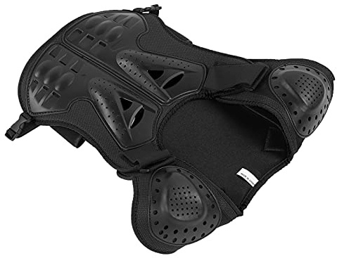 Generic Protector Reflectante de Espalda y Pecho para Niños, para Patinaje y Deportes Al Aire , Chaleco Ajustable para Monopatín esquí (M)