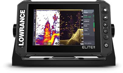Lowrance Elite FS 7 Fish Finder with Active Imaging 3-in-1 Transducer, Preloaded C-MAP Contour+ Charts