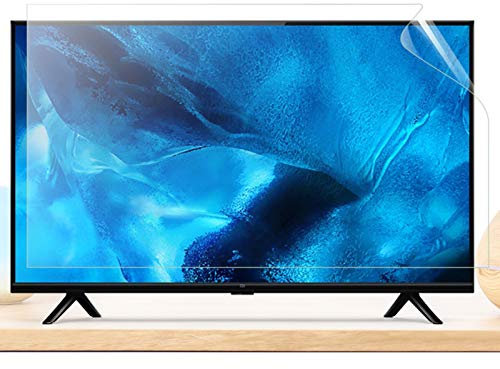 BDSHL Blue Light Blocking Screen Protector Anti-Scratch, Anti-Fingerprint, Anti-Greasy Relieve Eye Fatigue Prevent Myopia for All Brand TV Size (Color : Matte, Size : 65 inch 1429x804mm)