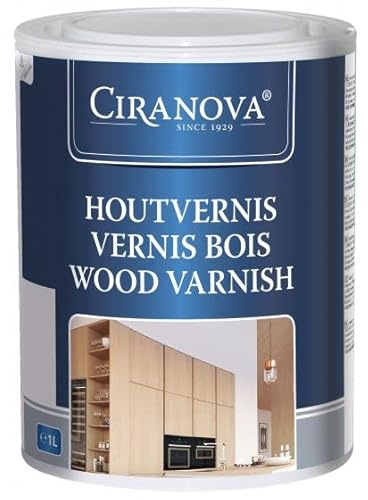 Ciranova Barniz de madera (incoloro mate, 1 litro)