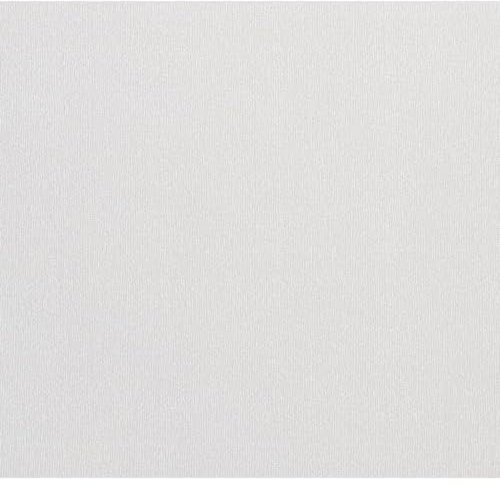 vidaXL Papel Pintado 3D, Revestimiento de Pared, Hoja de Papel Mural, Decoración para Salón Dormitorio Cafetería, no Tejido Blanco Liso