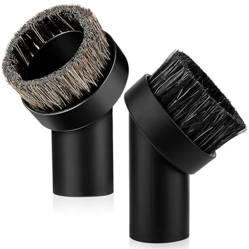 GreeSuit Confezione da 2 spazzole rotonde per aspirapolvere Henry Hoover, ricambio universale da 32 mm con setole in crine di cavallo