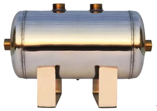 Air Tank Contenedores De Vejiga De Almacenamiento De Aire/Kit De Tanque De Aire Comprimido Mini Grande - 50L 40L 30L 20L 10L 5L Tanque De Aire Horizontal Para Compresor Acero (Size : 50L/13.2Gal(70x3