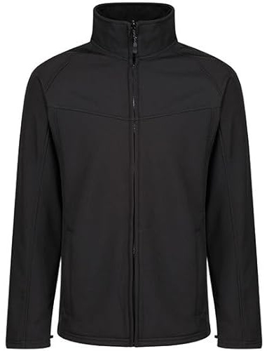 Regatta Professional Uproar Chaqueta Softshell, Negro, 6XL para Hombre