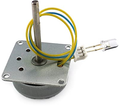 ZHENGCI Alternador de 3 fases AC-Mini generador manual sin escobillas, modelo de experimento científico, herramienta de ayuda para la enseñanza, generador de mano
