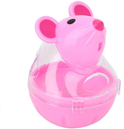 Boule de Nourriture pour Chats, Souris Lent Distributeur de Mangeur Lent pour Animaux de Compagnie Boules de Fuite de Balles Baulle Traité de Fuite de Jouet pour Chiot et Petits Chiens Moyens (#1)