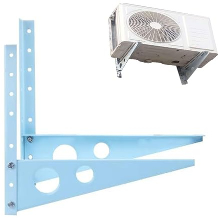 Universel Support Climatiseur Exterieur, Support Mural Climatiseur Exterieur, Robuste et Compact, Supporte Jusqu'à 150 Kg, pour Clim Split(42x45.5x13cm/17x18x5in)