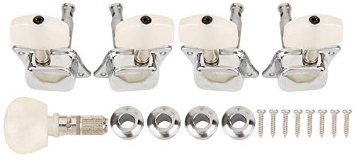 Naroote Banjo Tuning Peg Head Tuning Knob Cuerda Semicerrada 4+1 Accesorios para Instrumentos Musicales para Jugadores de Banjo