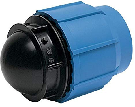 FLOPLAST MDPE 32mm End Cap - Bag of 2