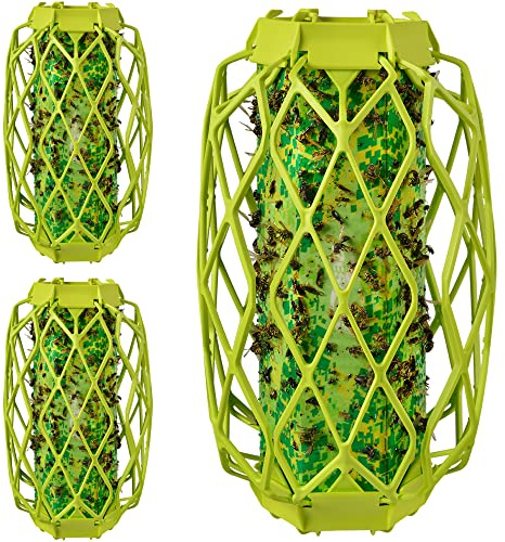RESCUE! VisiLure® TrapStik for Wasps, Mud Daubers, Carpenter Bees – 3 Pack