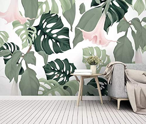 Papier Peint Panoramique Feuilles Forêt Tropicale