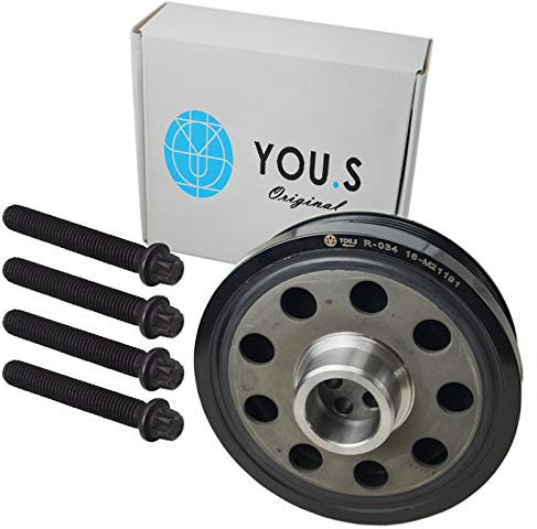 YOU.S 11237797995 Riemenscheibe + Schraube Außend. 180,0 mm - Breite: 40,0 mm