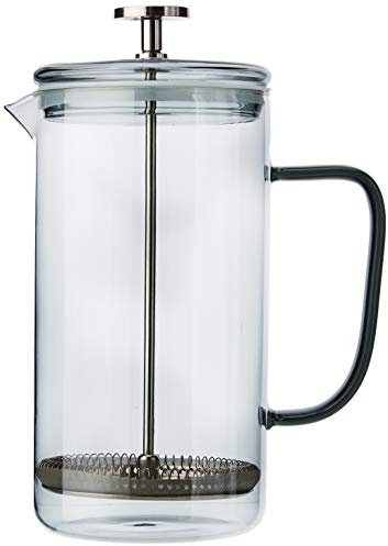La Cafetière Core Cafetiere - Caffettiera francese in vetro borosilicato, ambra, 8 tazze