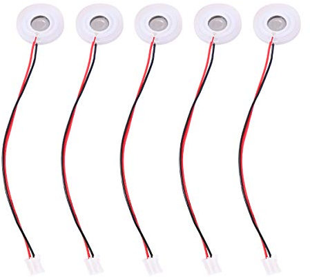 ULTECHNOVO Mist Maker Fogger, Ultrasonic Atomization Maker Ceramic Discs Humidifier Repair Replacement Parts Humidifier Accessory (16mm, 5pcs)