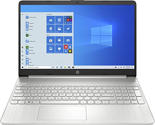 HP 15s-eq2276ng (15,6 Zoll / Full HD) Laptop (AMD Ryzen 7 5700U, 16GB DDR4 RAM, 512GB SSD, AMD Grafik, Windows 11, QWERTZ-Layout) silber
