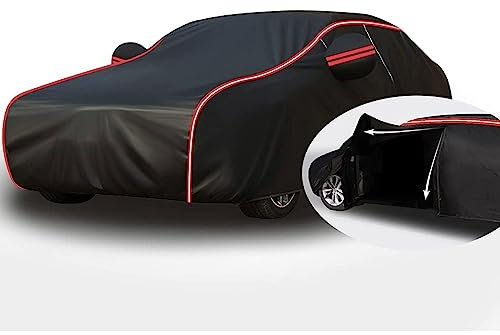 Autogarage Abdeckung Hagelschutz Kombi für BMW X1 X2 X3 X4 X5 X6 X7 Z4, Allwetterschutz Im Freien，Atmungsaktiv, UV-beständig, Kratzfest Und Staubabweisend Mit Reflektierenden Streifen, (Color : 2, S