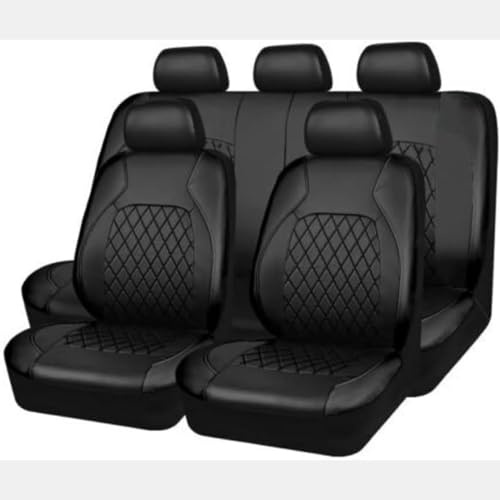 CFIZZ Coprisedile per Auto Coprisedile,per Volvo XC40 2018-2024, in Pelle Set Completo di Accessori Interni,A
