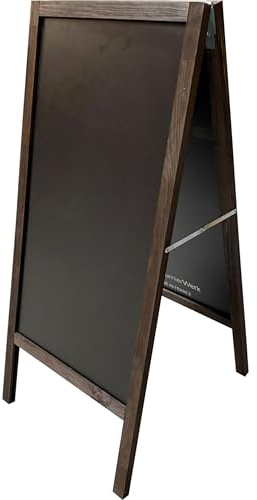 FournierWerk - Kundenstopper Outdoor Wetterfest, Kreidetafel Aufsteller, Werbeaufsteller, Tafel Aufsteller
