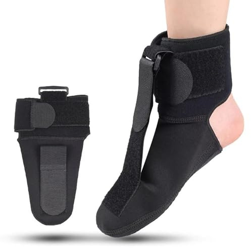 FDEETY Plantarfasziitis Nachtschiene Fußorthese Verstellbare Plantarfasziitis Klammer Relief Plantar Fasciitis Achillessehnenentzündung,M