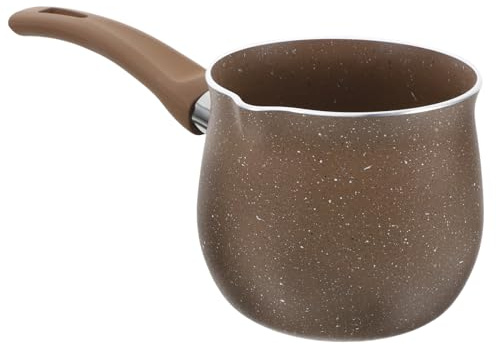 Ciieeo Non-Stick Mini Cooking Pot for Milk Heating for Pouring Tea Soup for Small Kitchen Use