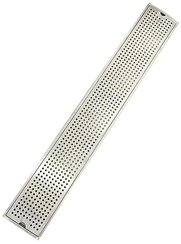 Stainless Steel Kegerator Beer Drip Tray with Detachable Rectangular Surface Mount 31'' Ideal for Home Bar Parties