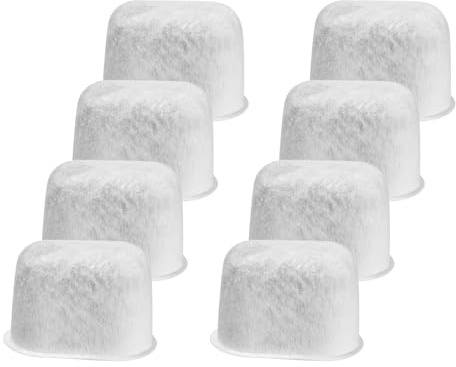 Charcoal Coffee Filter Replacement 8 Pcs Activated Charcoal Water Filters for All Cuisinart Coffee Makers