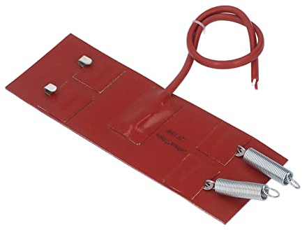 Silicone Engine Oil Heater Pad 50W - Waterproof & Flame Retardant Universal Heater for Cold Weather Use