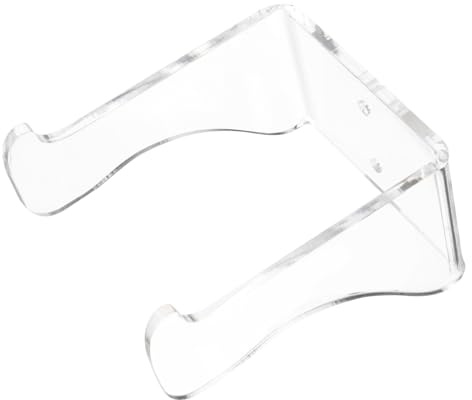 SUPVOX Supporto da Parete per Chitarra e Ukulele in Acrilico Trasparente Montaggio Facile Protezione Completa e Capacità Carico Elevata per Strumenti Musicali