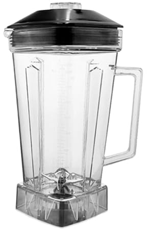 Jarra De Licuadora (incluye Cuchilla Y Tapa), Compatible Con BioloMix, Ideal For Batidos De Hielo De Alta Resistencia Y Grado Comercial.