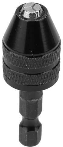 0.3-3.6mm Keyless Drill Chuck 1/4 Hex Shank Quick Adapter Conversion Tool