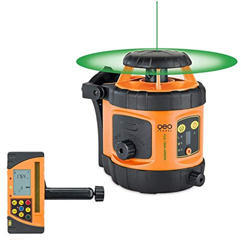 Laser rotatif FLG 190A-GREEN + cellule FR DIST 30 | 292198 - Geo Fennel