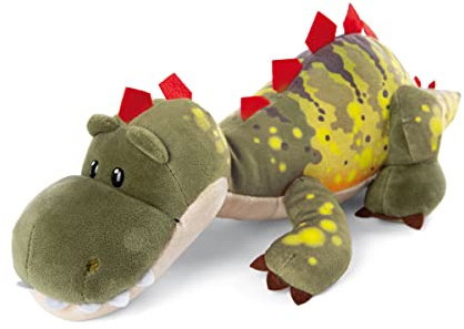 NICI Kuscheltier Dino Fossily 25 cm – Stofftier aus weichem Plüsch, niedliches Plüschtier zum Kuscheln und Spielen, für Kinder & Erwachsene, 48811, tolle Geschenkidee, grün