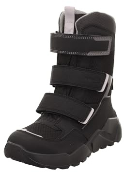 Superfit Rocket Jungen Stiefel Winterschuhe wasserdicht schwarz schwarz