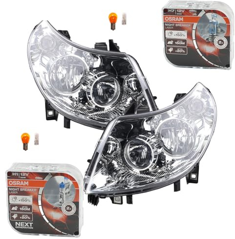 Johns Scheinwerfer + Nightbreaker passend für Fiat Ducato L R 2006-2010