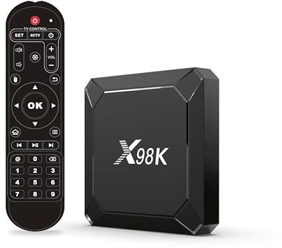 ADDCOLOR X98K Android TV Box - 4GB RAM 32GB ROM RK3528A Quad Core with 8K HDR, WiFi 6 2.4GHz/5GHz, OpenGL ES/OpenVG Support