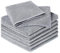 7 Piezas Paños de Cocina, 20 x 20 cm Toalla de Té Paños de Microfibra Tejido Plano y Tipo Gofre Trapo Cocina Bayetas Microfibra Lavable Sin Pelusas Reutilizable y de Secado rápido