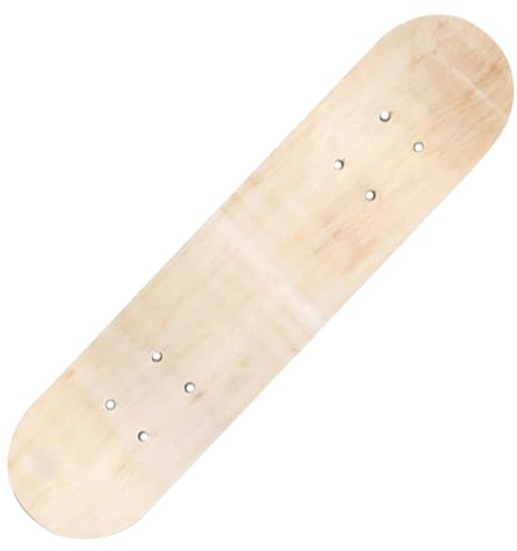 Grtheenumb Blankes Skateboard-Deck, 24-Zoll-Doppelkonkave und 7-Layer-Holz-Skateboard-Deck, perfekt für DIY-Kunst