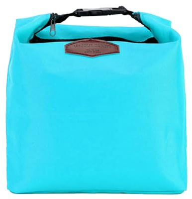 Cooler Tote - Portaalimentos aislado, bolsa térmica plegable, organizador de alimentos reutilizable | Enfriador de cremallera para la escuela, picnic, oficina, viajes, compras, tra